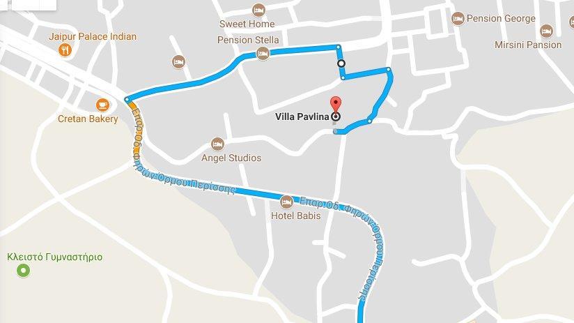 Villa Pavlina Karterados  Bagian luar foto